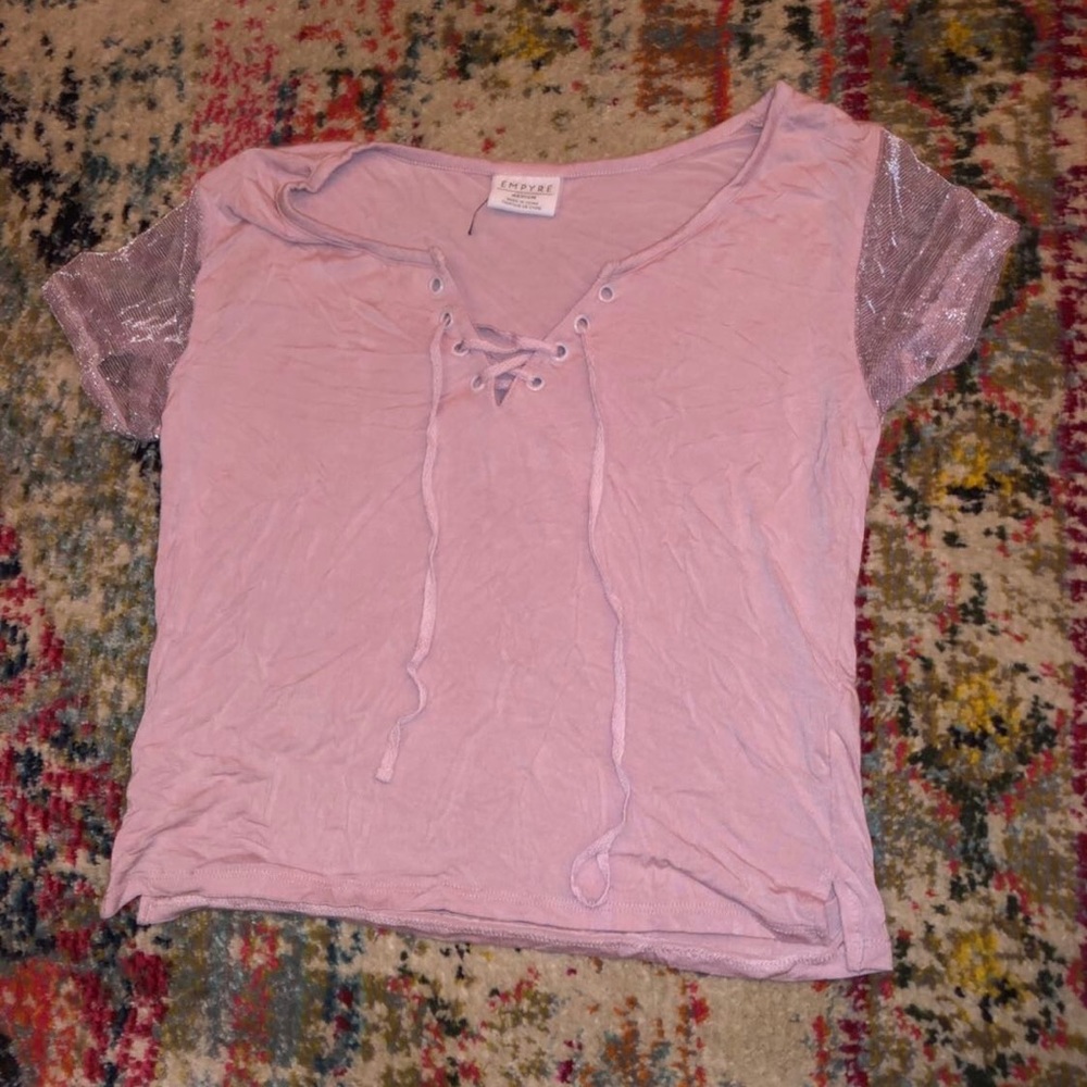 Empyre lace up top